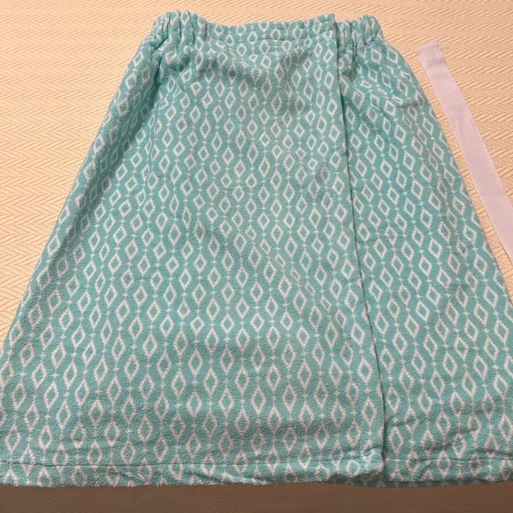 Turquoise Bath Wrap